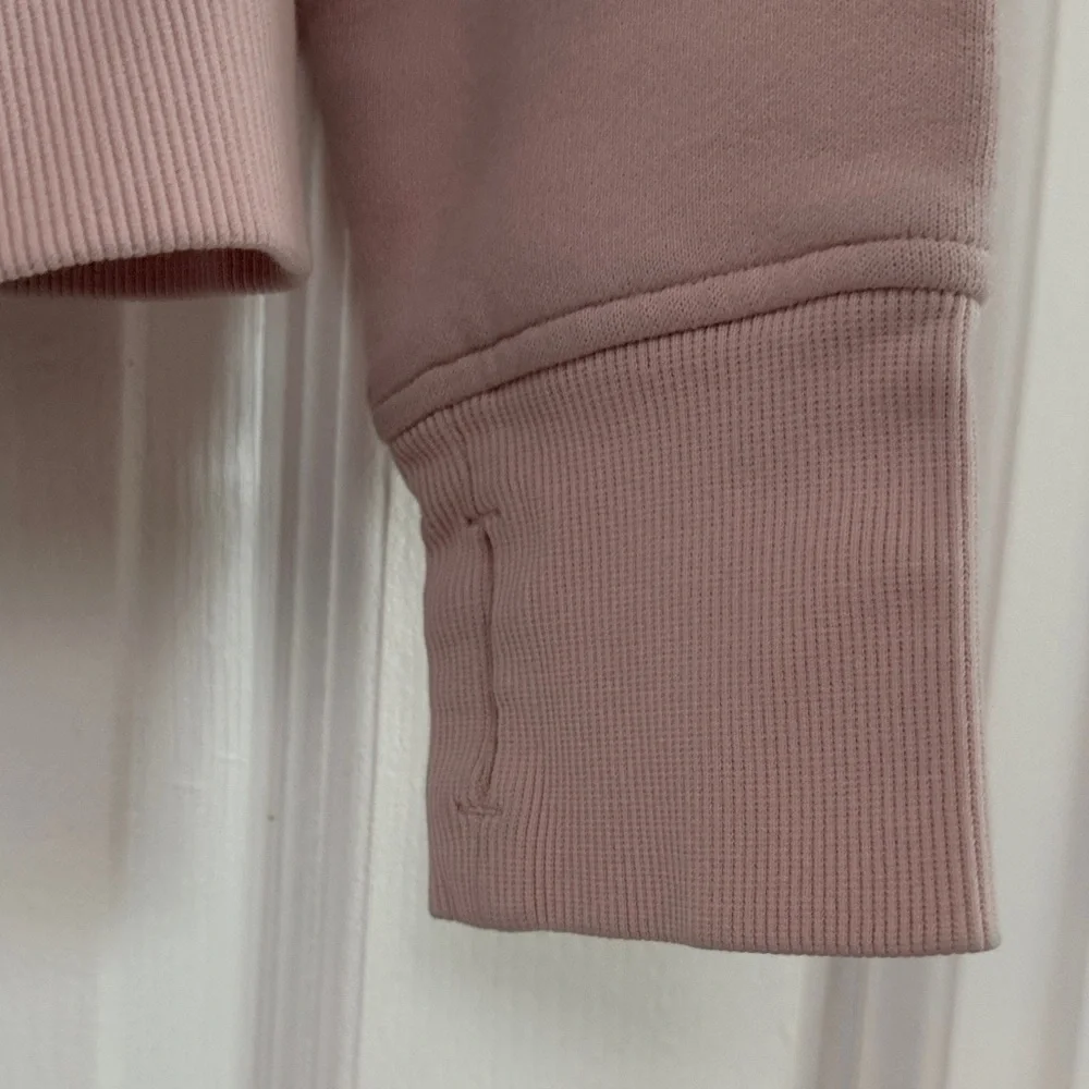 Women’s Lululemon Scuba Blush Light Pink Women's Zip Hoodie size 8 - Picture 3 of 7
